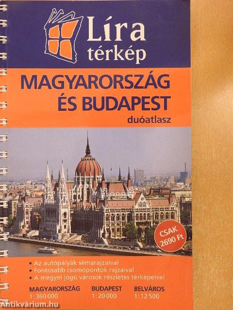 Magyarország és Budapest duóatlasz