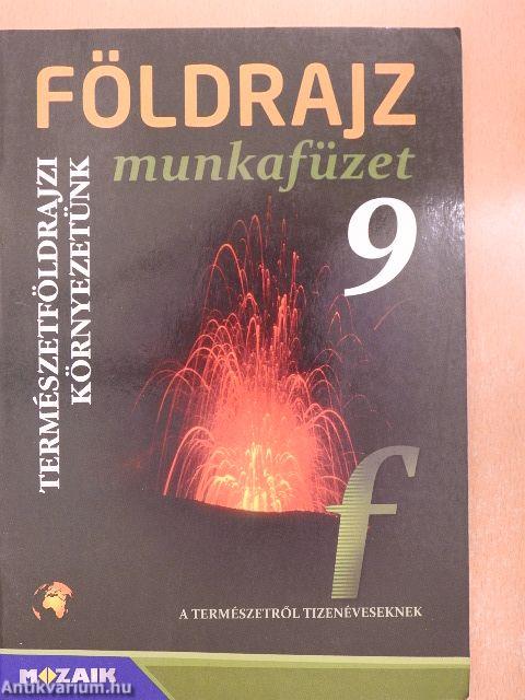 Földrajz munkafüzet 9.