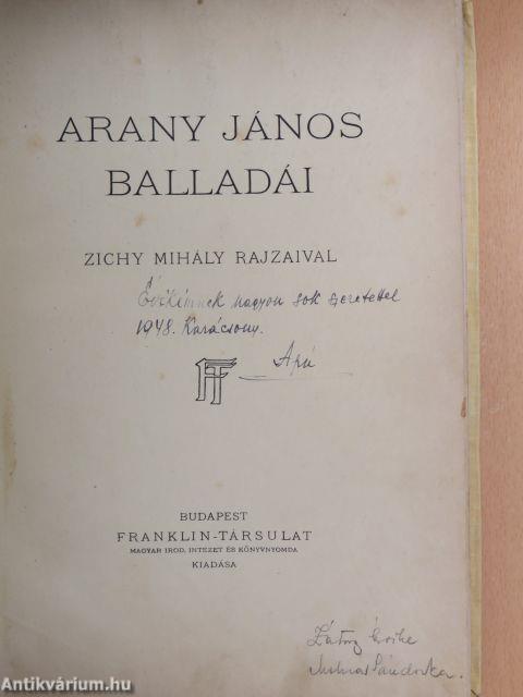 Arany János balladái Zichy Mihály rajzaival