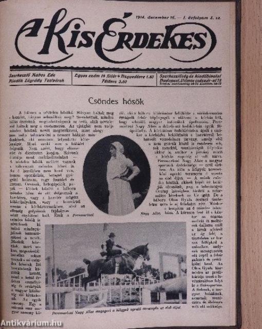 Az Érdekes Ujság 1915. január-június (fél évfolyam)/A kis érdekes 1914. december 16. I-II.