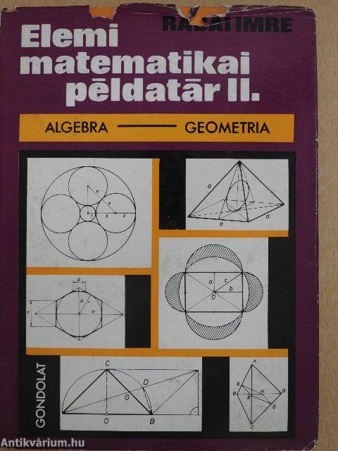 Elemi matematikai példatár II.