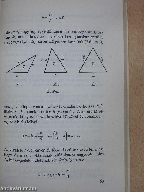 Geometriai egyenlőtlenségek