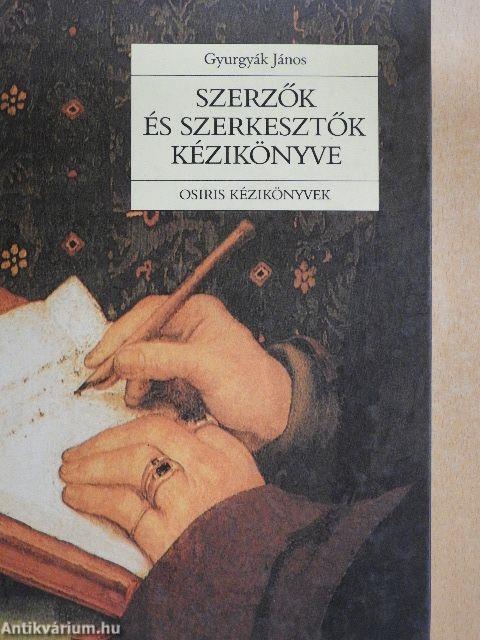 Szerzők és szerkesztők kézikönyve