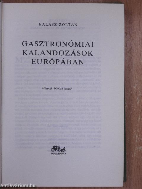 Gasztronómiai kalandozások Európában