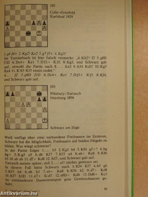 Lehrbuch der Schachendspiele I-II.