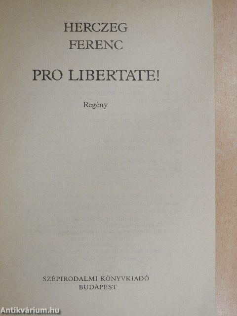 Pro Libertate!