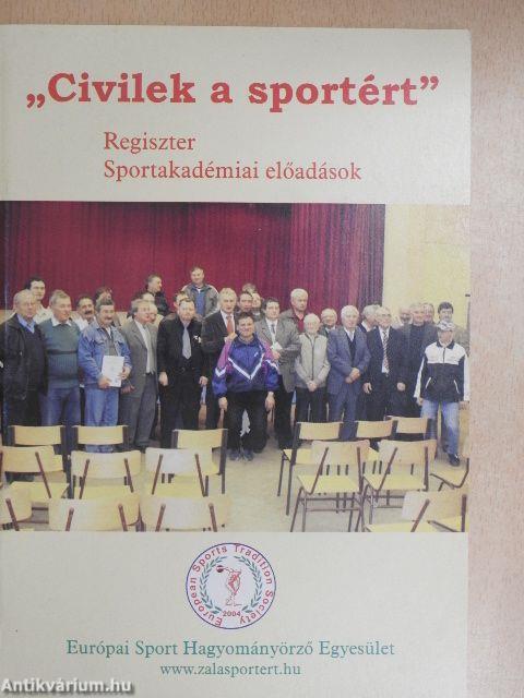 "Civilek a sportért"