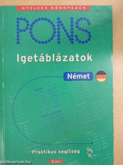 PONS Igetáblázatok - Német