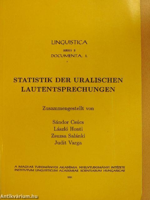 Statistik der Uralischen Lautentsprechungen