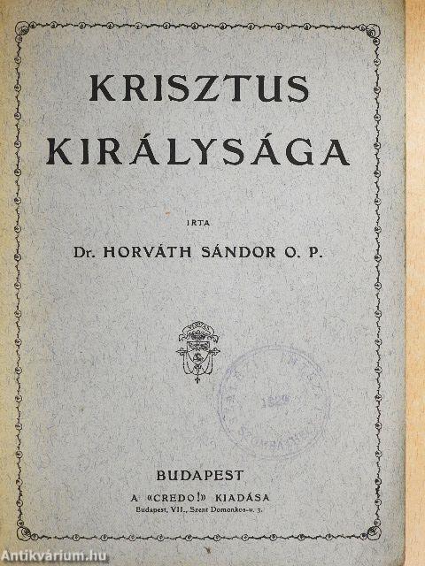 Krisztus királysága