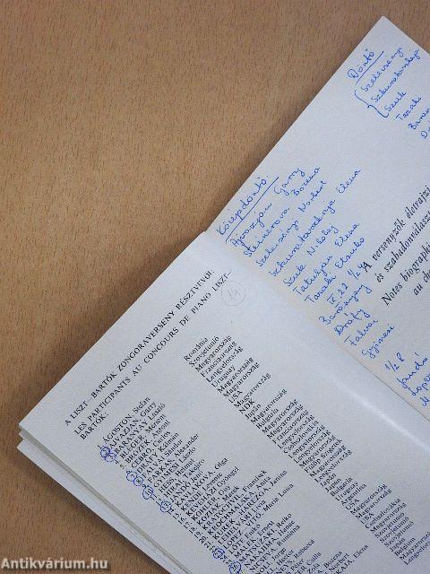 Liszt-Bartók zongoraverseny 1971.