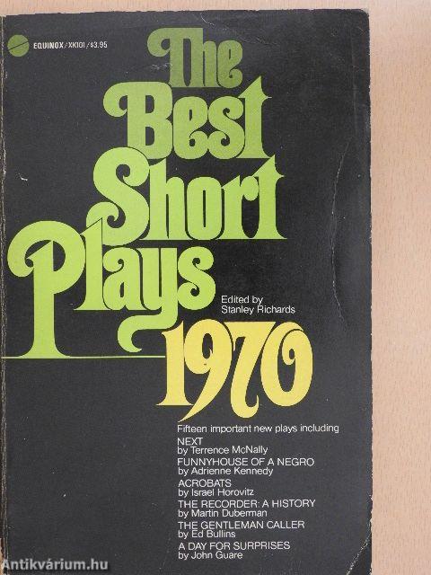 The Best Short Plays 1970