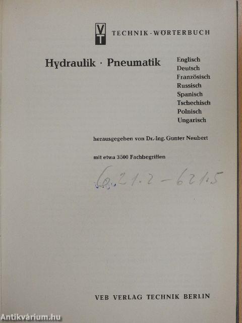 Hydraulik, Pneumatik