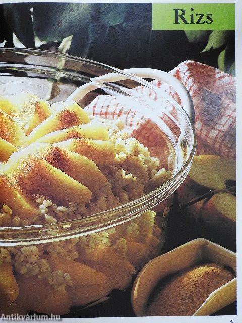 Burgonya, rizs, metéltek, zöldségek, saláták