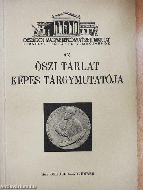 Az őszi tárlat képes tárgymutatója 1942.