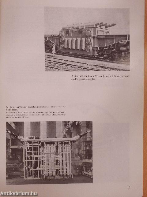 A Ganz Villamossági Művek gyártmányai - Az első magyar 400 kV-os alállomáson