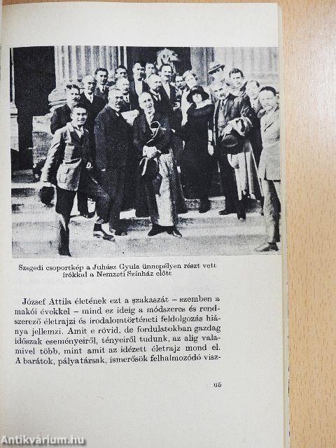 József Attila alkotásai és vallomásai tükrében
