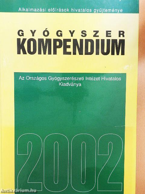 Gyógyszer kompendium 2002 - CD-vel