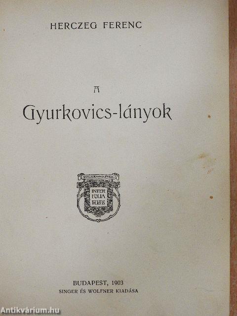 A Gyurkovics-lányok