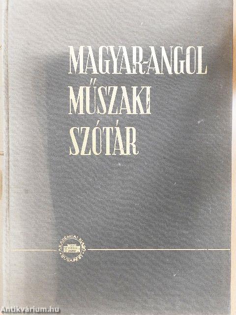 Magyar-angol műszaki szótár