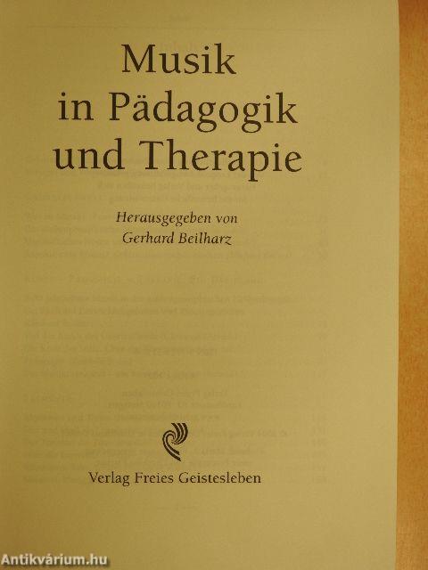 Musik in Pädagogik und Therapie