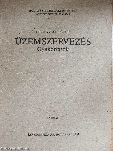 Üzemszervezés