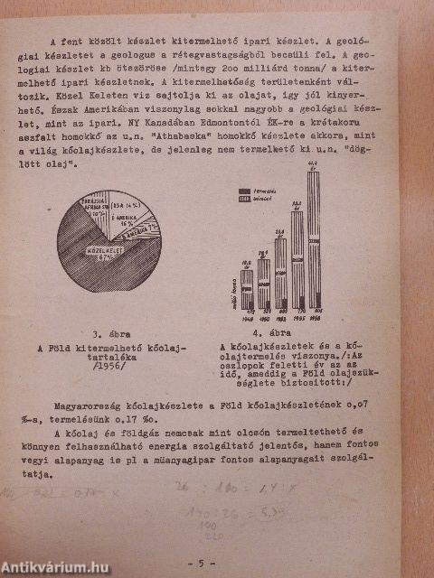 Kőolajföldtan I.