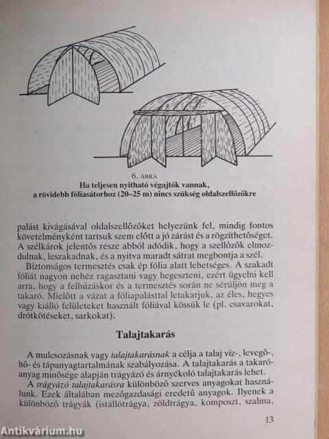 Fólia alatti zöldségtermesztés