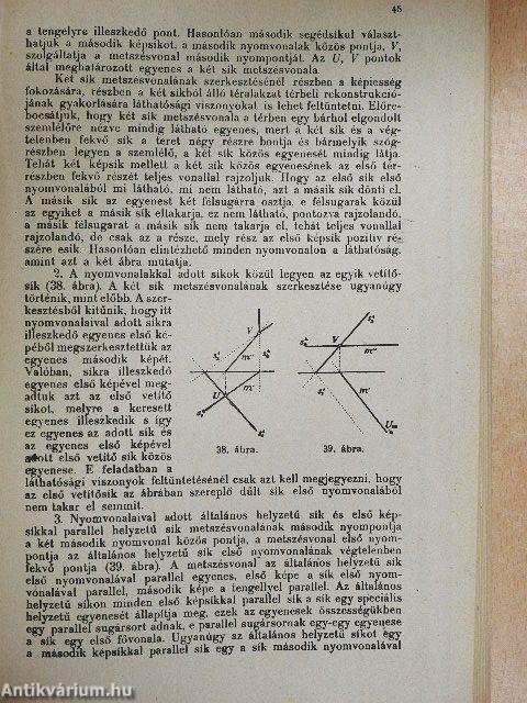 Ábrázoló geometria I.