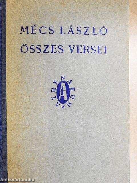 Mécs László összes versei