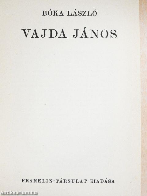 Vajda János