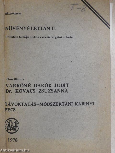 Növényélettan II.