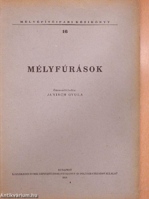 Mélyfúrások