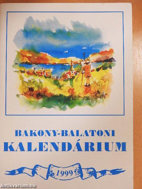 Bakony-Balatoni Kalendárium 1999