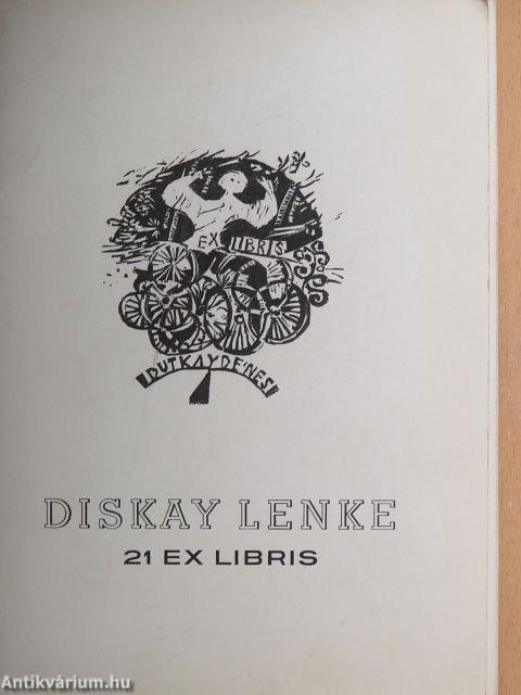 Diskay Lenke - 21 ex libris