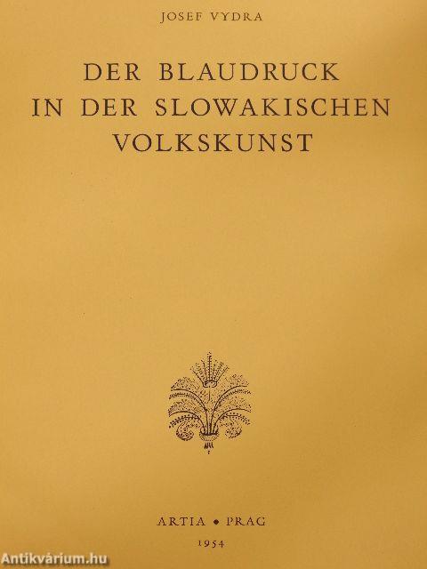 Der Blaudruck in der Slowakischen Volkskunst