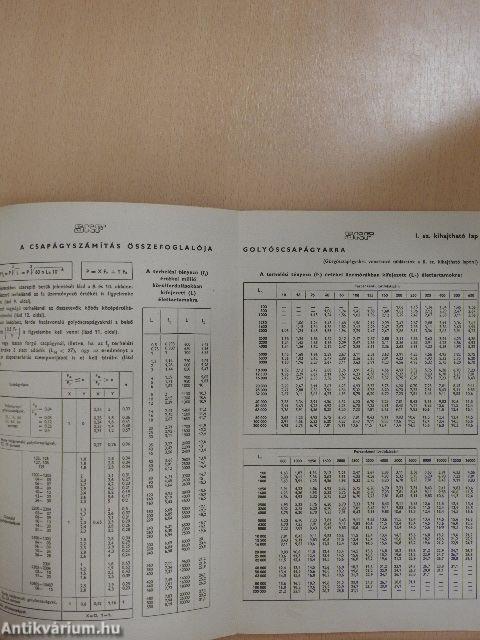 SKF Golyós és görgős csapágyak 5400 sz. főkatalógus