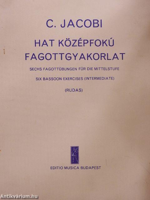 Hat középfokú fagottgyakorlat