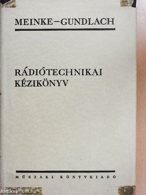 Rádiótechnikai kézikönyv