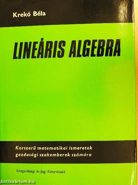 Lineáris algebra