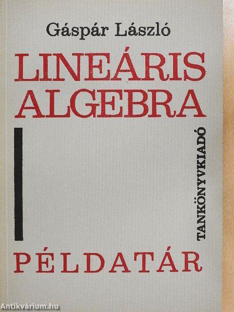 Lineáris algebra példatár