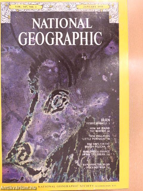 National Geographic January-December 1975. I-II