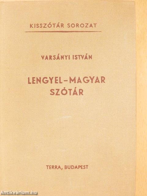 Lengyel-magyar szótár