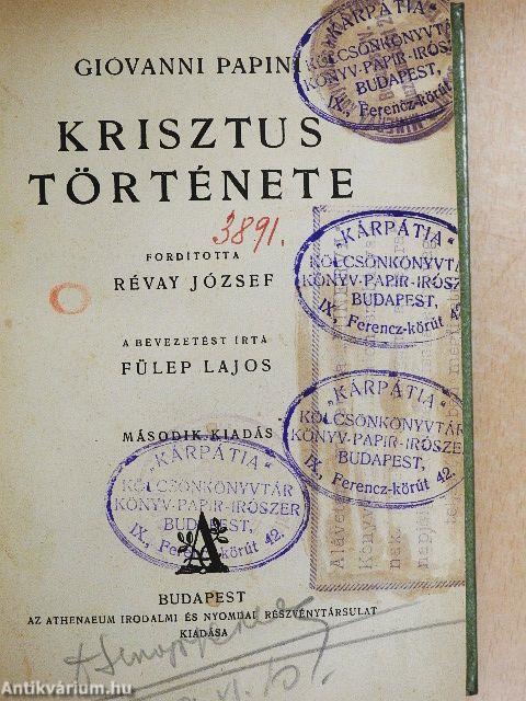 Krisztus története