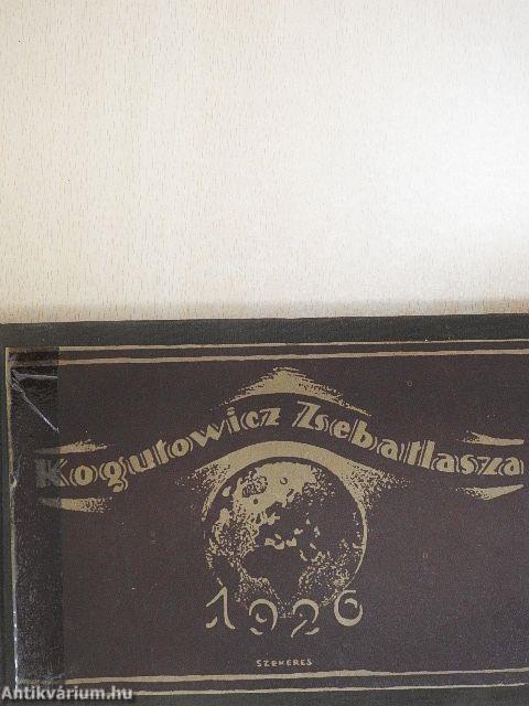 Kogutowicz zsebatlasza az 1926. évre