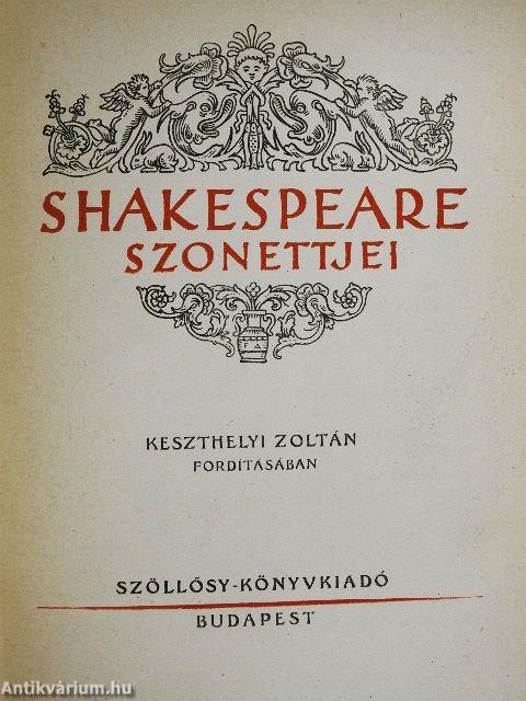 Shakespeare szonettjei