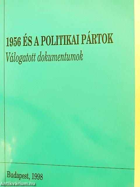 1956 és a politikai pártok