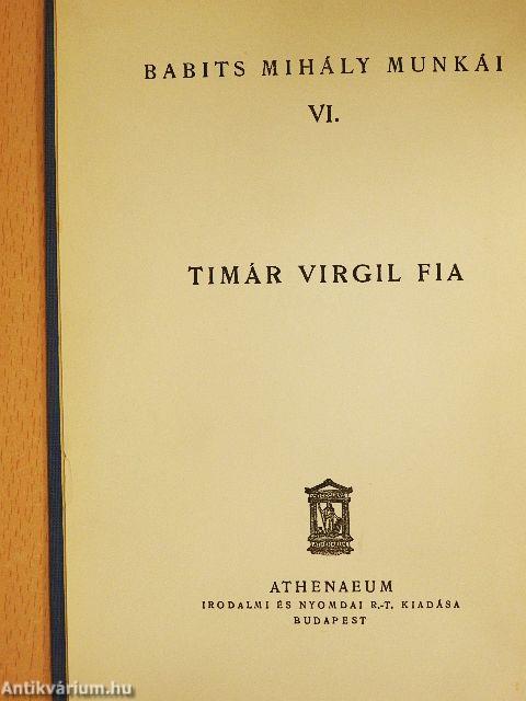 Timár Virgil fia