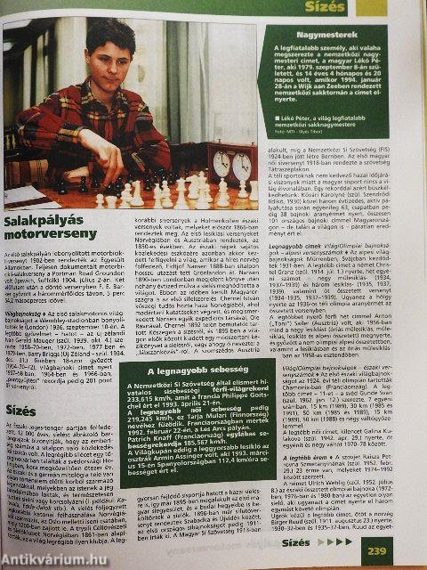 Guinness rekordok könyve 1996.