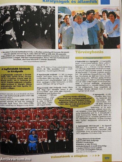 Guinness rekordok könyve 1996.